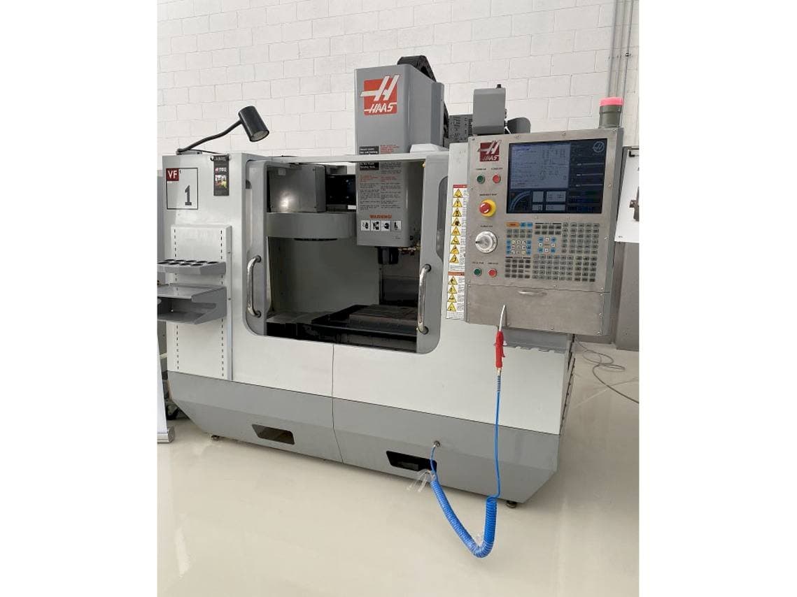 Front view of HAAS VF-1  machine