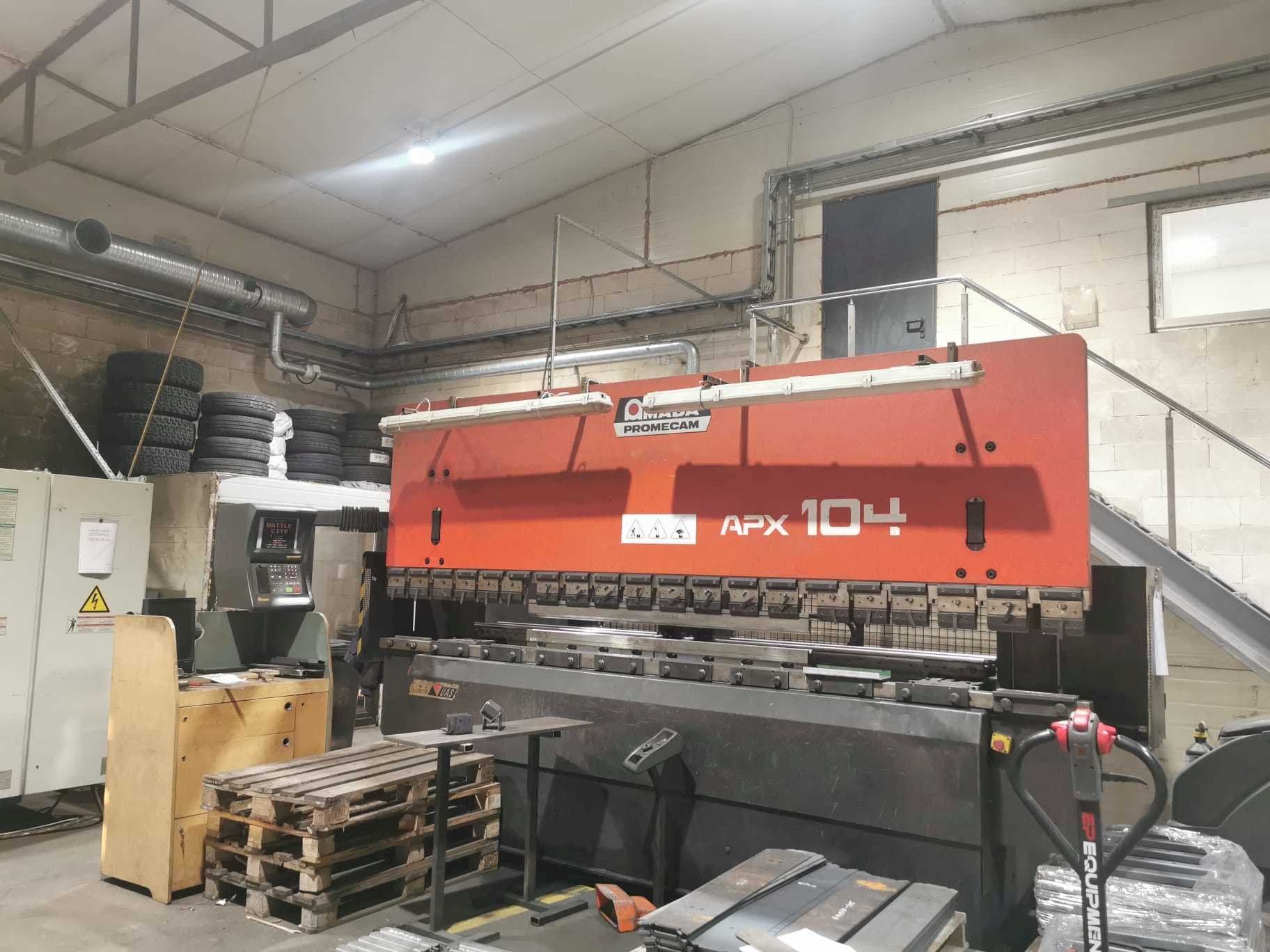 Front view of AMADA APX  machine