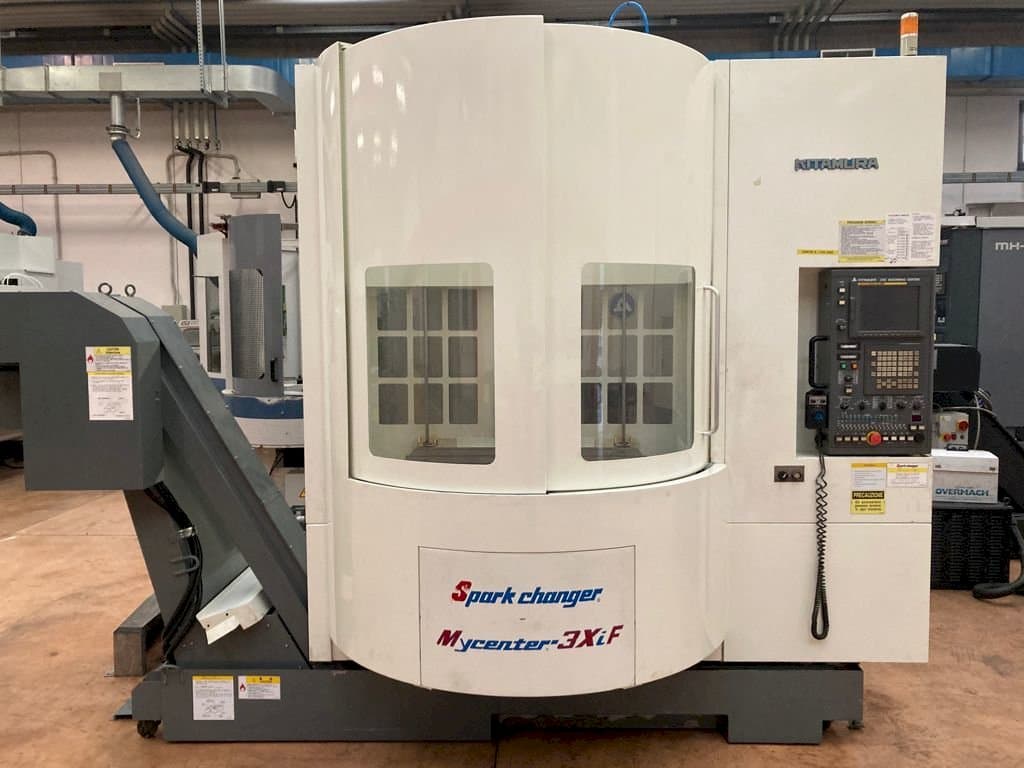 Front view of Kitamura Spark Mycenter 3XiF machine