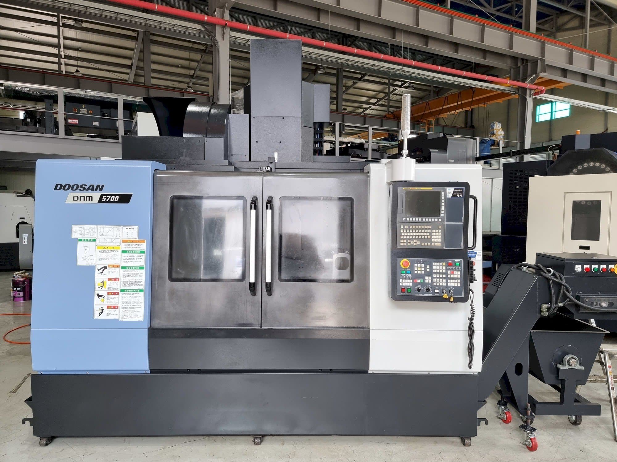 Front view of Doosan DNM 5700 machine