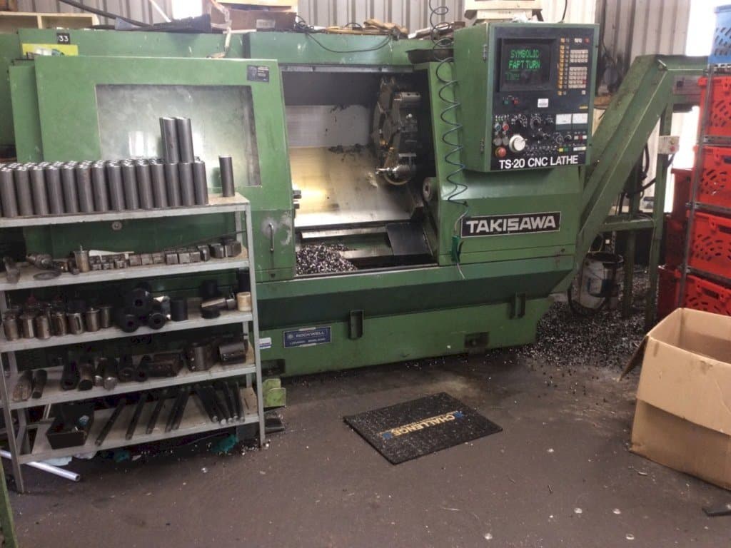 Front view of Takisawa TS-20  machine