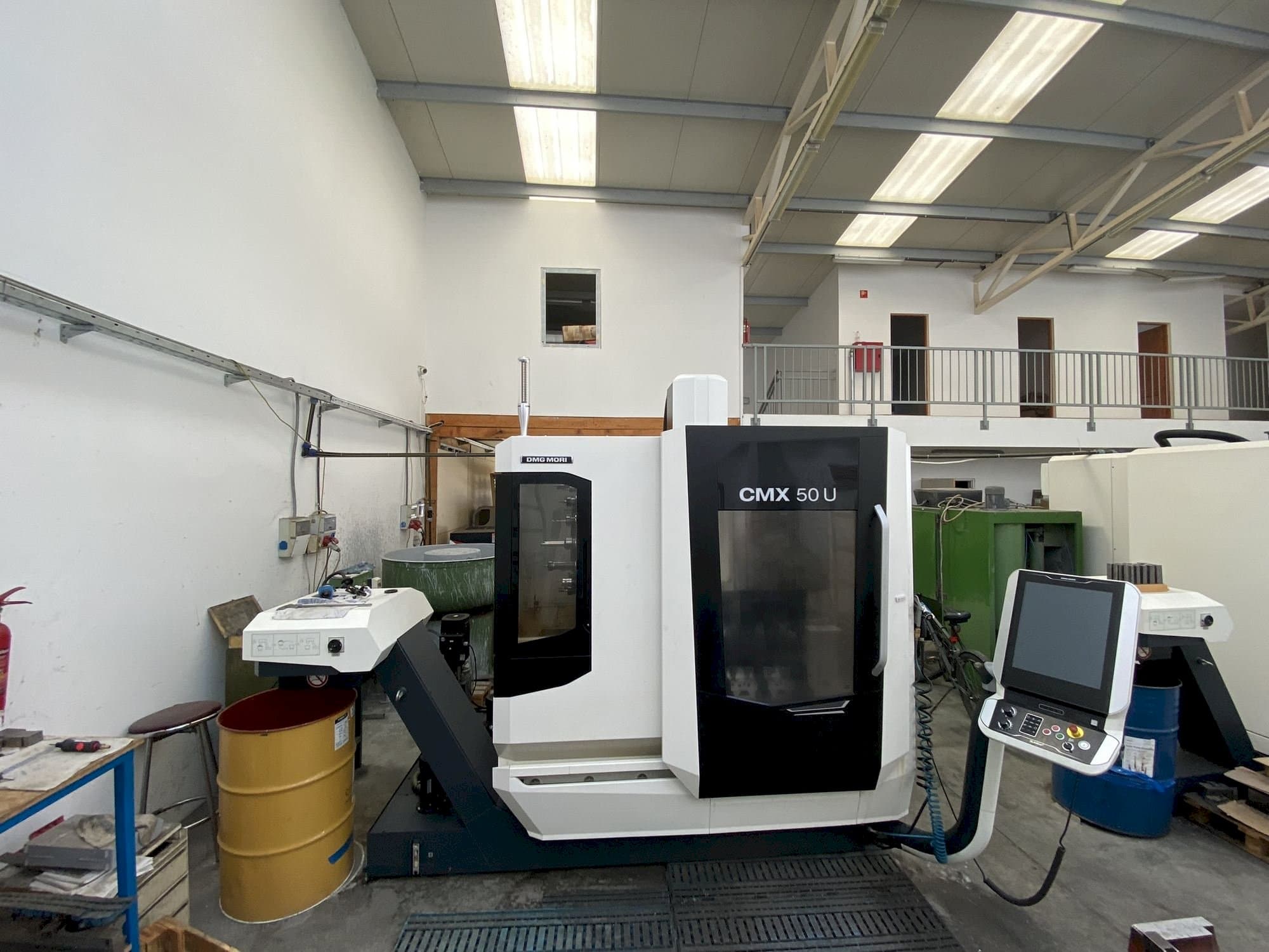Front view of DMG MORI CMX 50 U machine