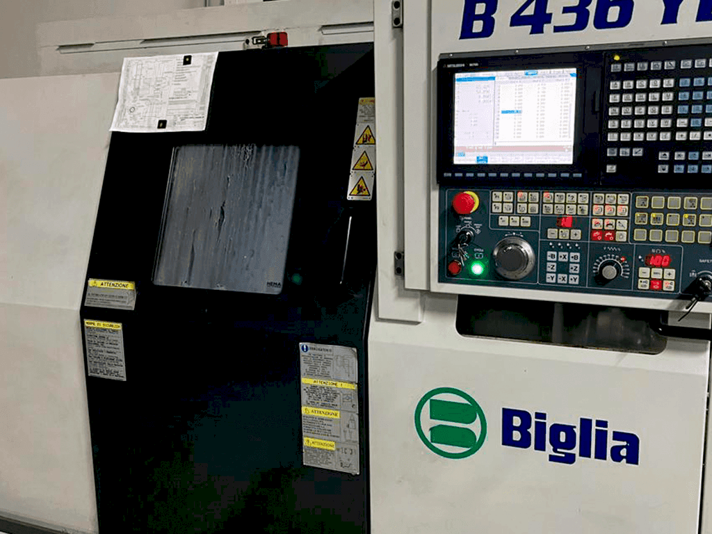 Front view of Biglia B436 Y2 machine
