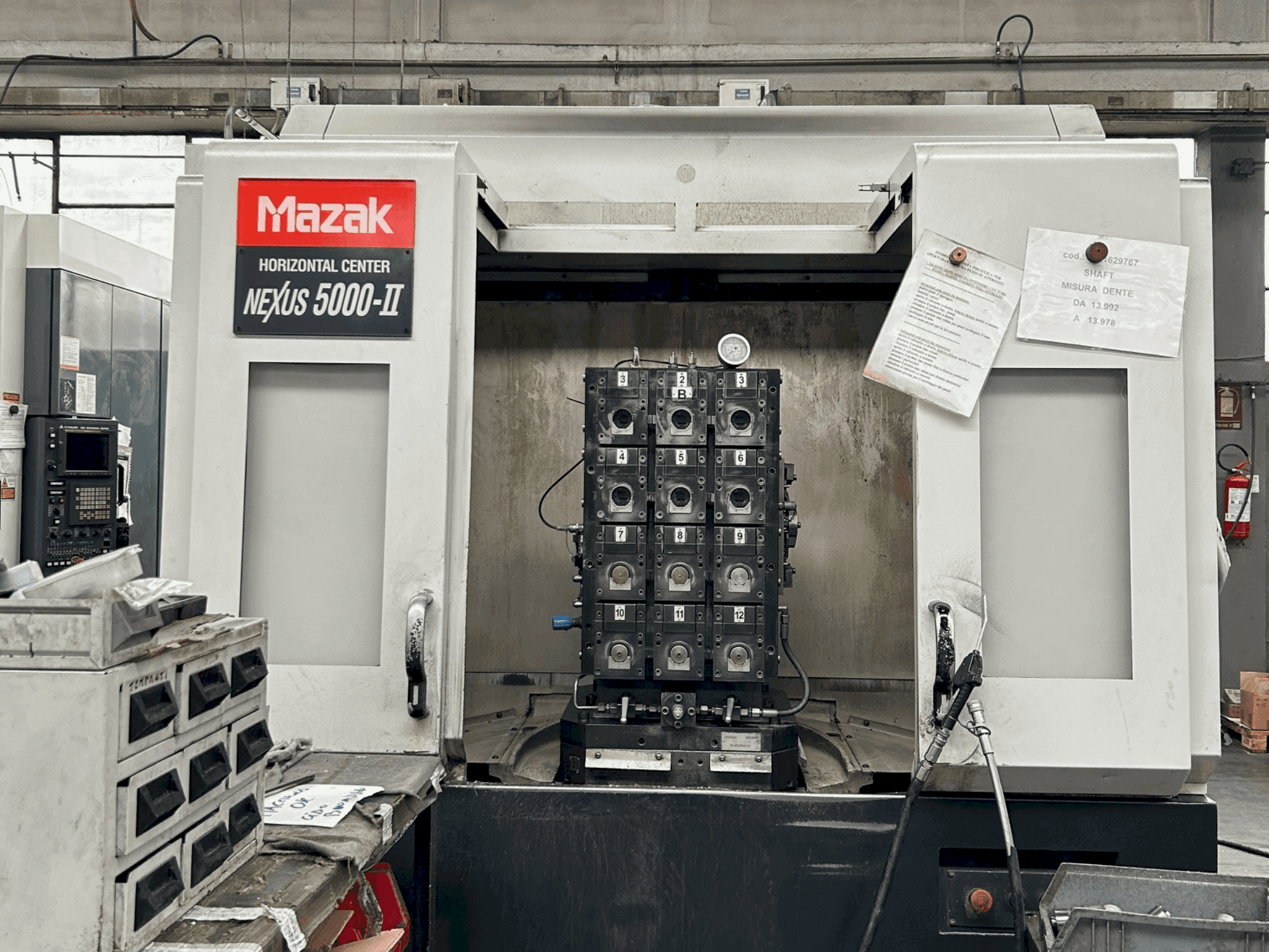 Front view of Mazak NEXUS 5000 II  machine