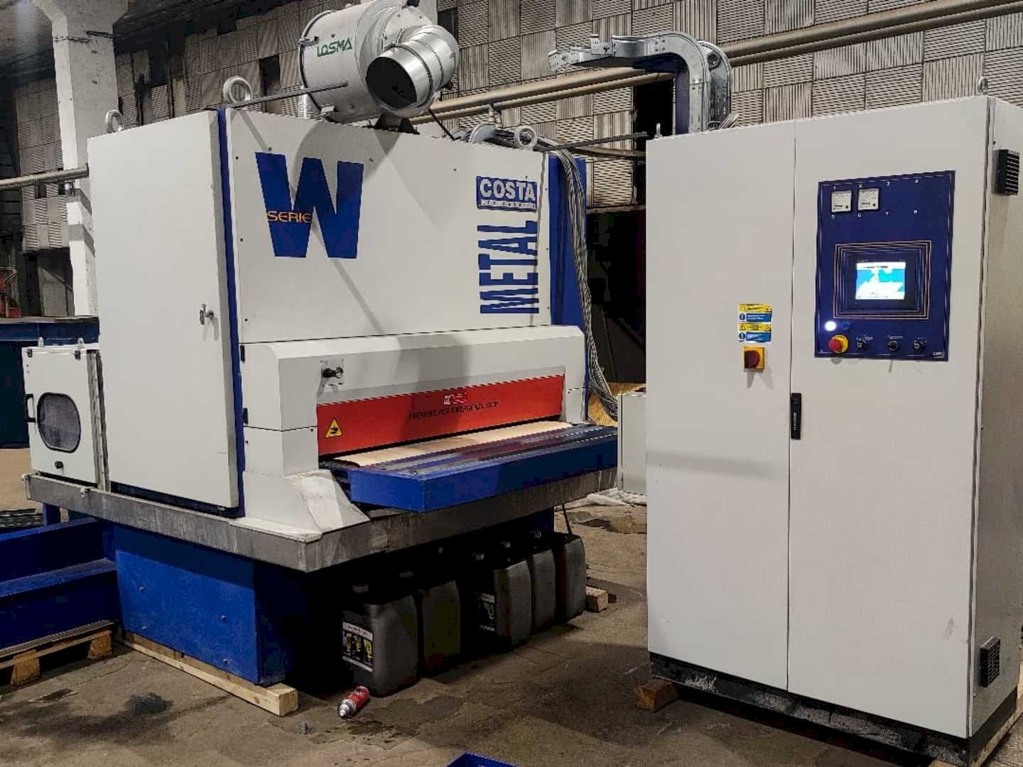 Front view of Costa WD CV 1300 machine