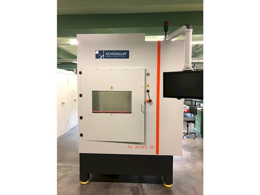 Front view of Schussler SL MLWE 5F machine