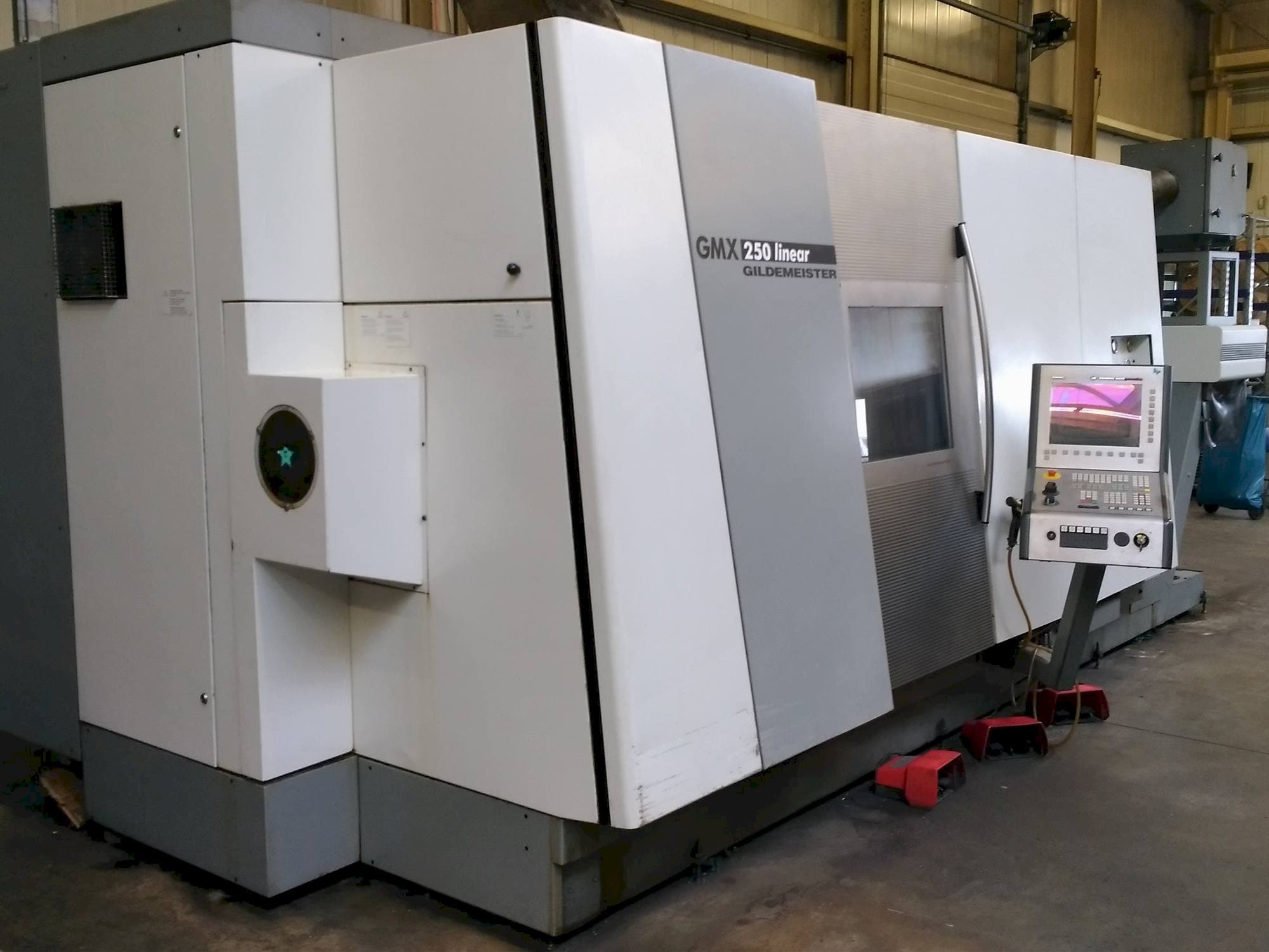 Front view of Gildemeister GMX 250 linear  machine