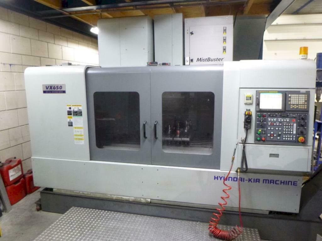 Front view of Hyundai Kia VX-650  machine
