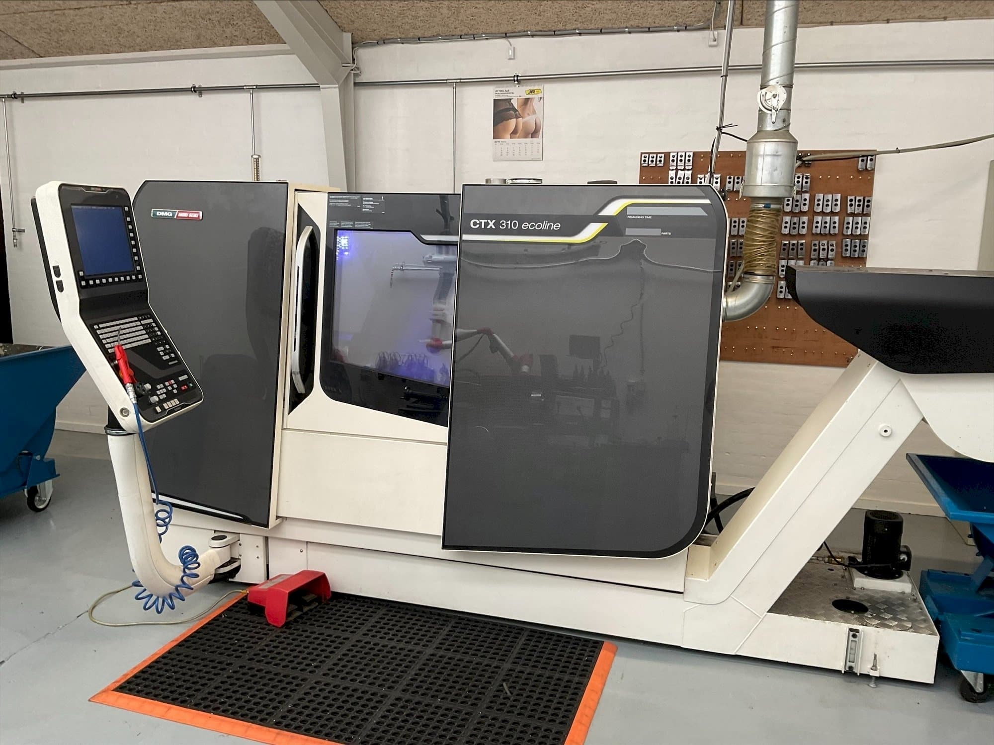 Front view of DMG MORI CTX 310 ecoline machine