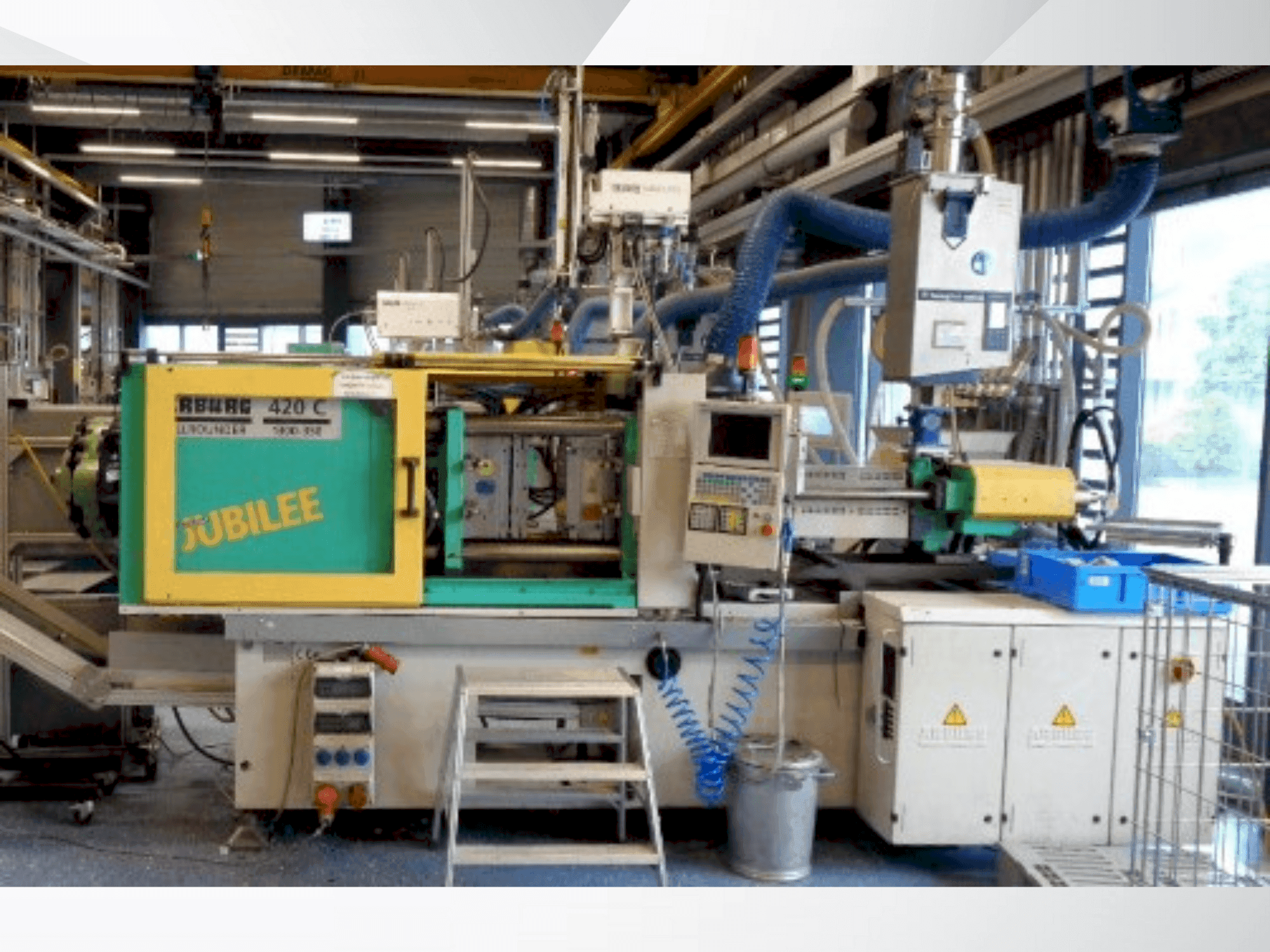 Front view of Arburg Allrounder 420 C 1300-350 machine
