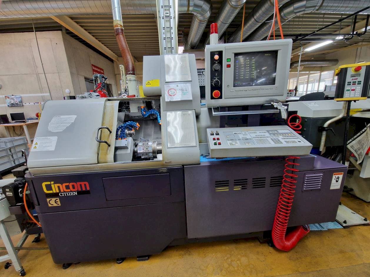 Front view of Citizen M20 machine
