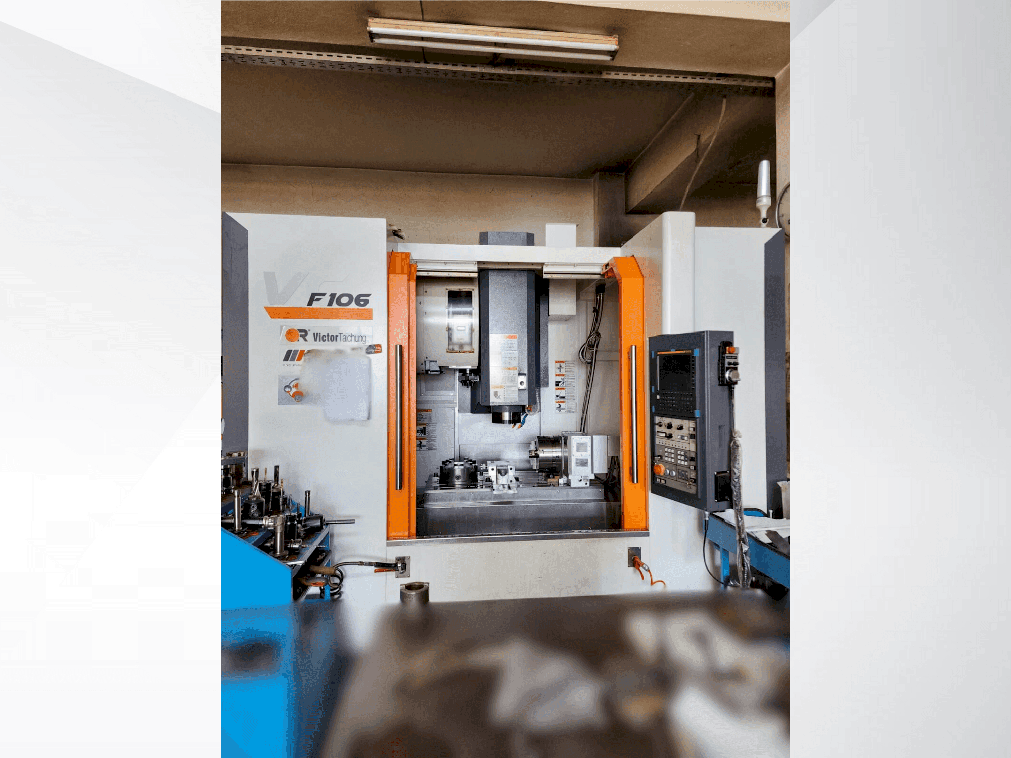 Front view of VICTOR TAICHUNG Taichung Vcenter F106 machine