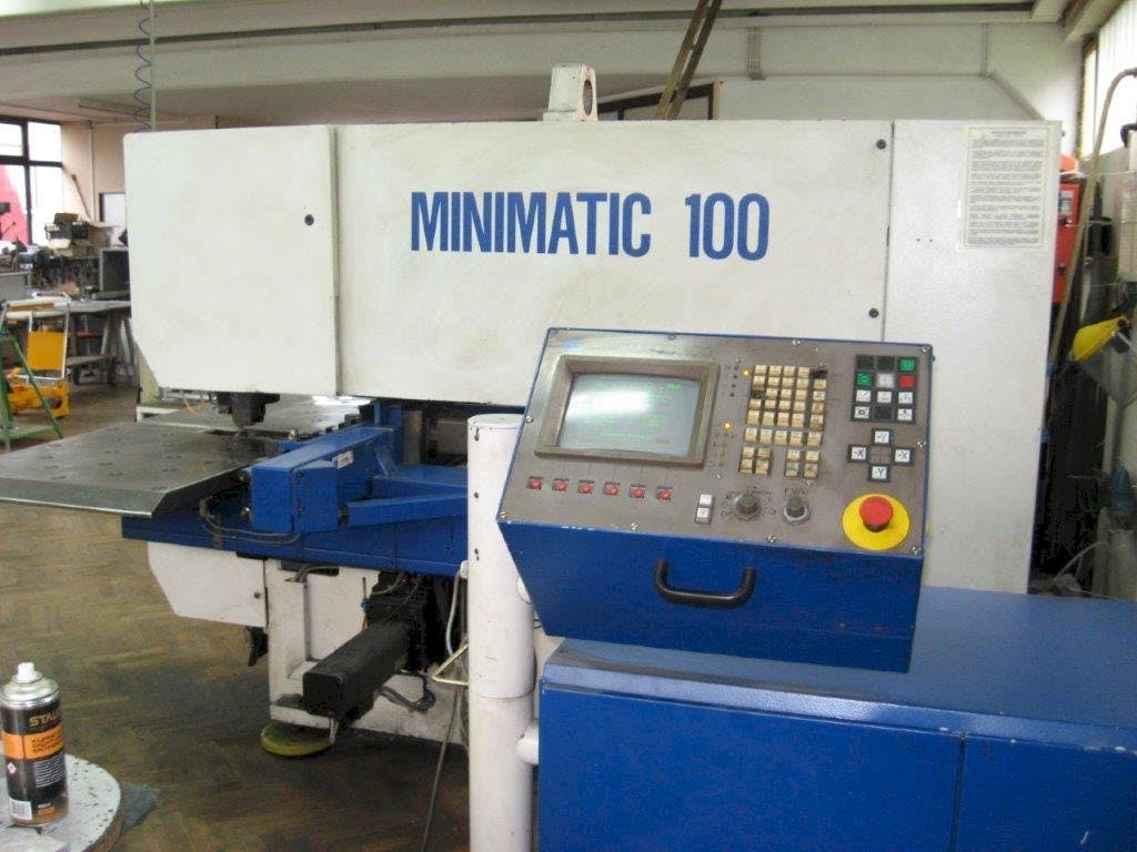 Front view of Trumpf Minimatic 100  machine
