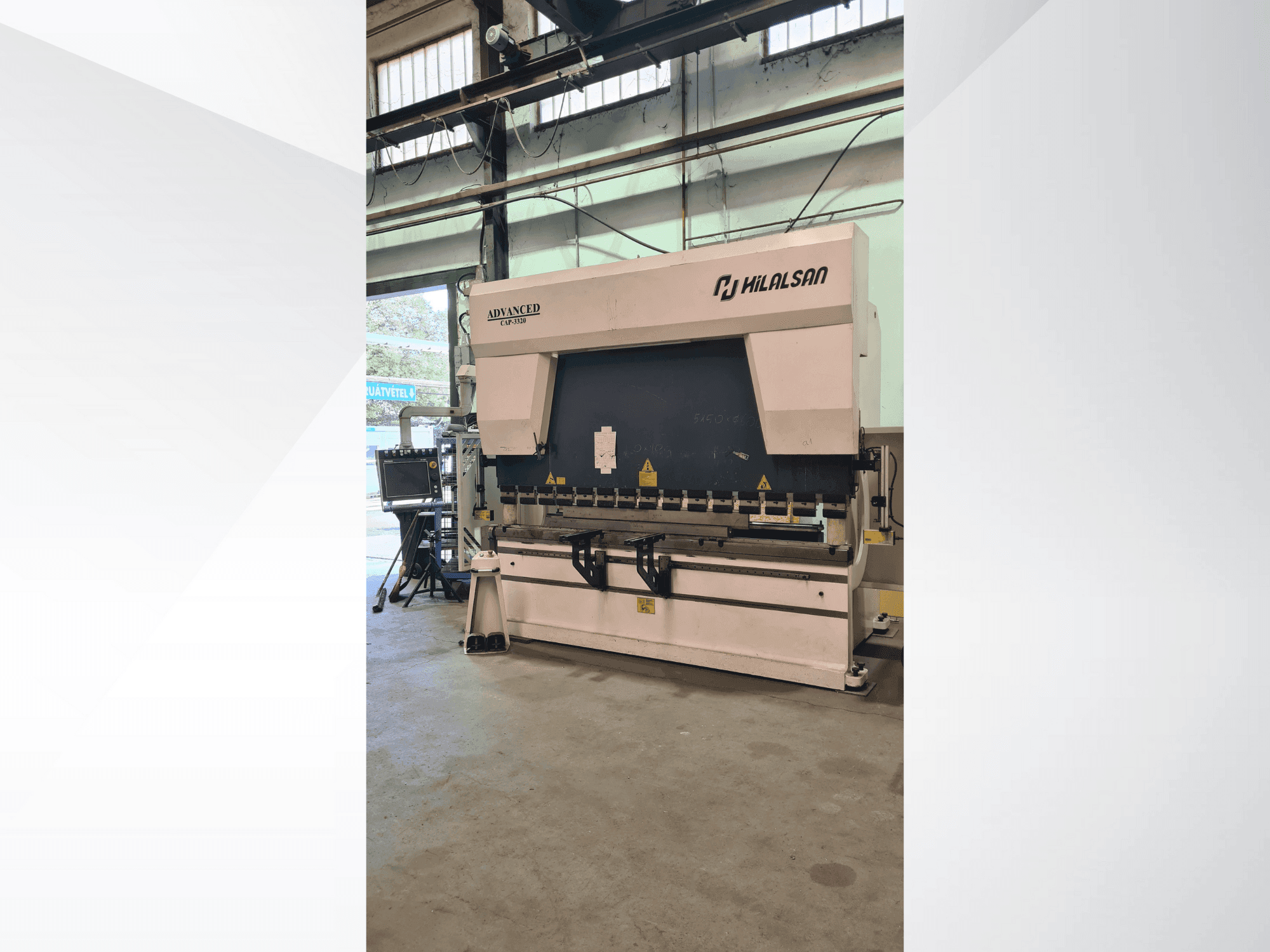 Front view of HILALSAN Advanced Cap 3320  machine