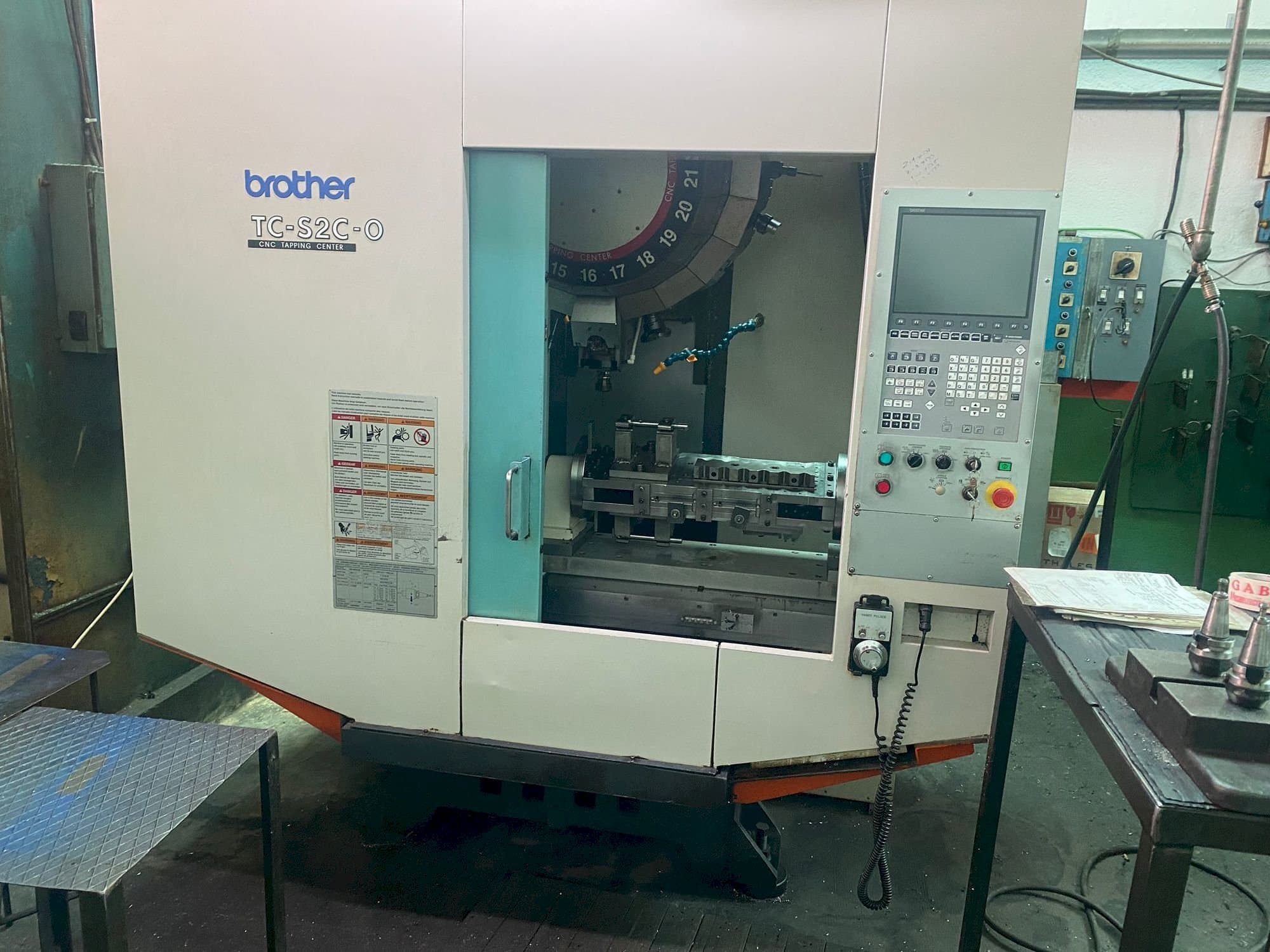 Front view of Brother TC-S2C-0  machine