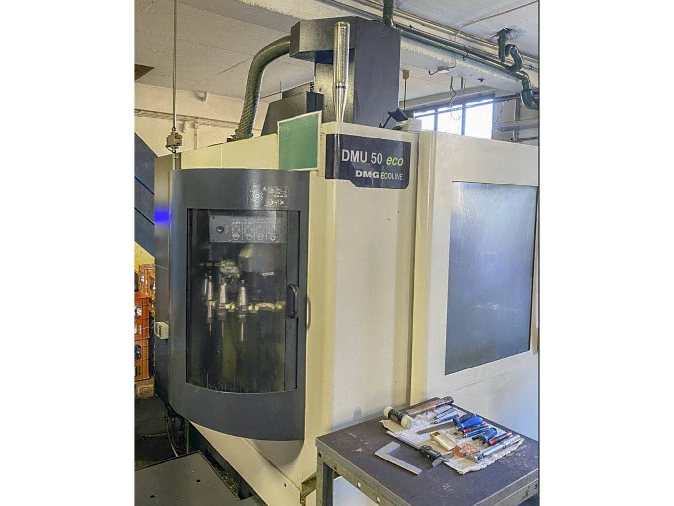 Front view of DMG MORI DMU 50 eco machine