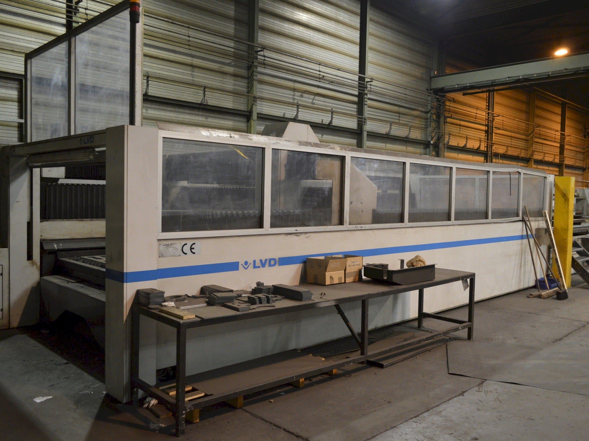 Front view of LVD IMPULS 6020 machine