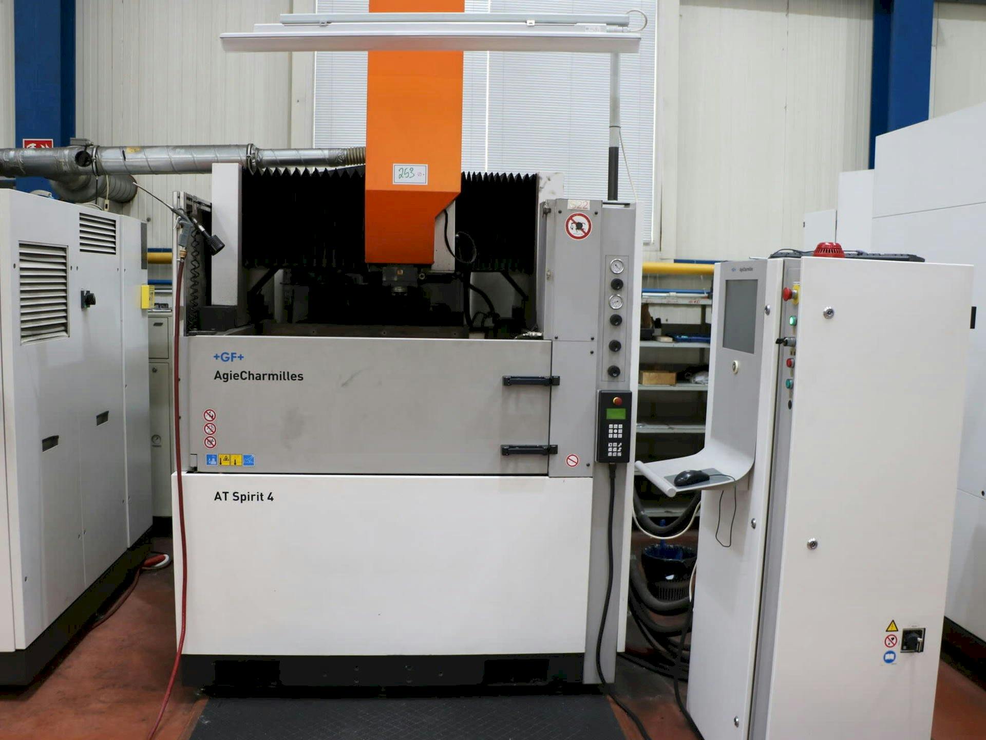 Front view of AgieCharmilles AT SPIRIT 4 C-AXIS  machine