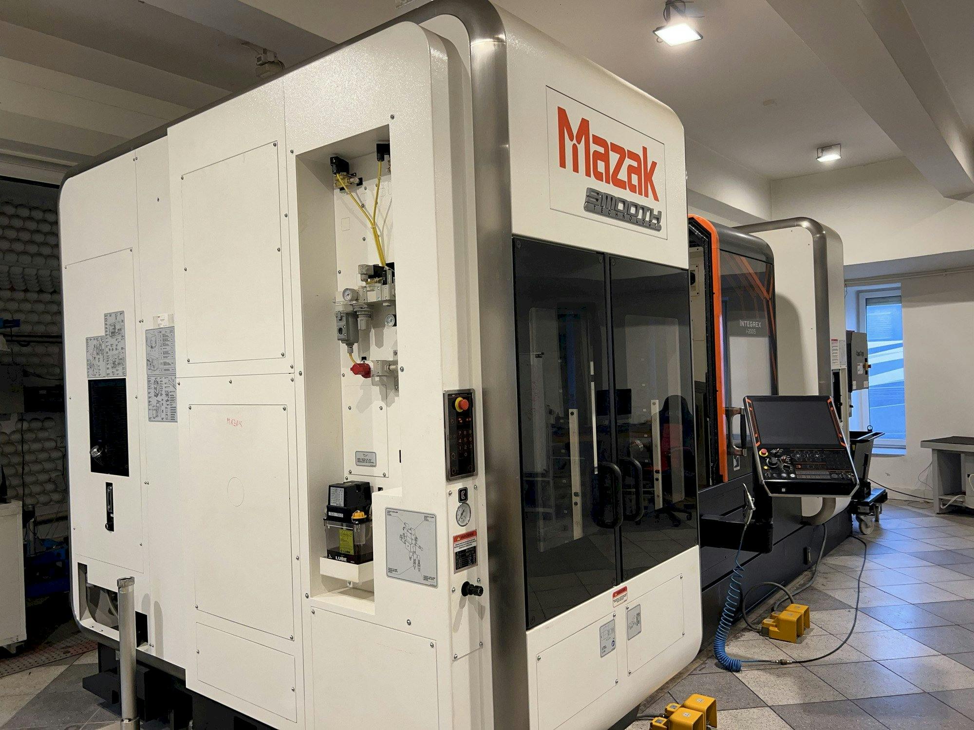 Front view of Mazak Integrex i-200S  machine
