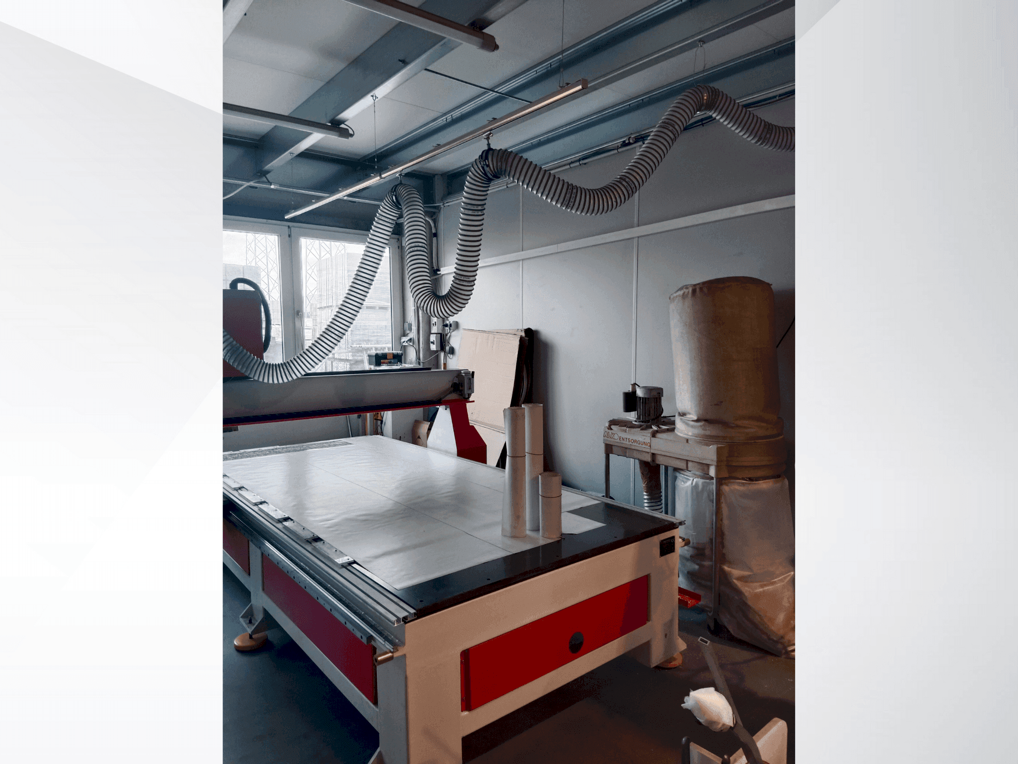 Front view of H. Winter Routermax Basic 1325 Eco  machine