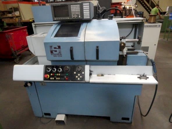 Front view of SCHAUBLIN 125-CCN  machine