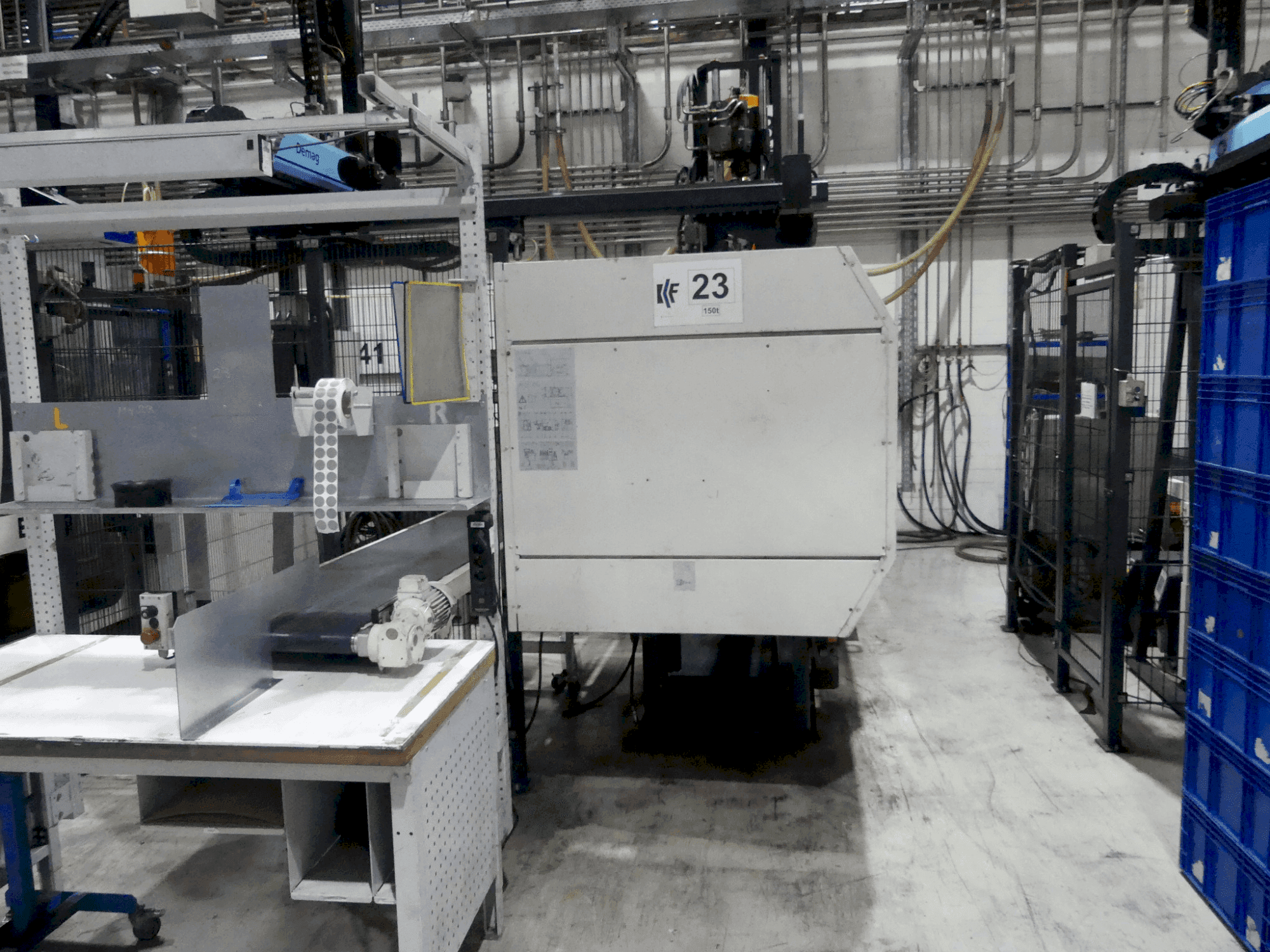 Front view of DEMAG Ergotech System 1500-440/120  machine