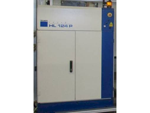 Front view of Trumpf HL 124 P machine