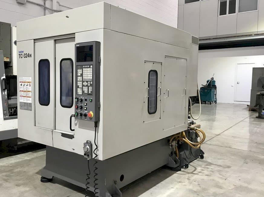 Front view of Brother TC 324N machine