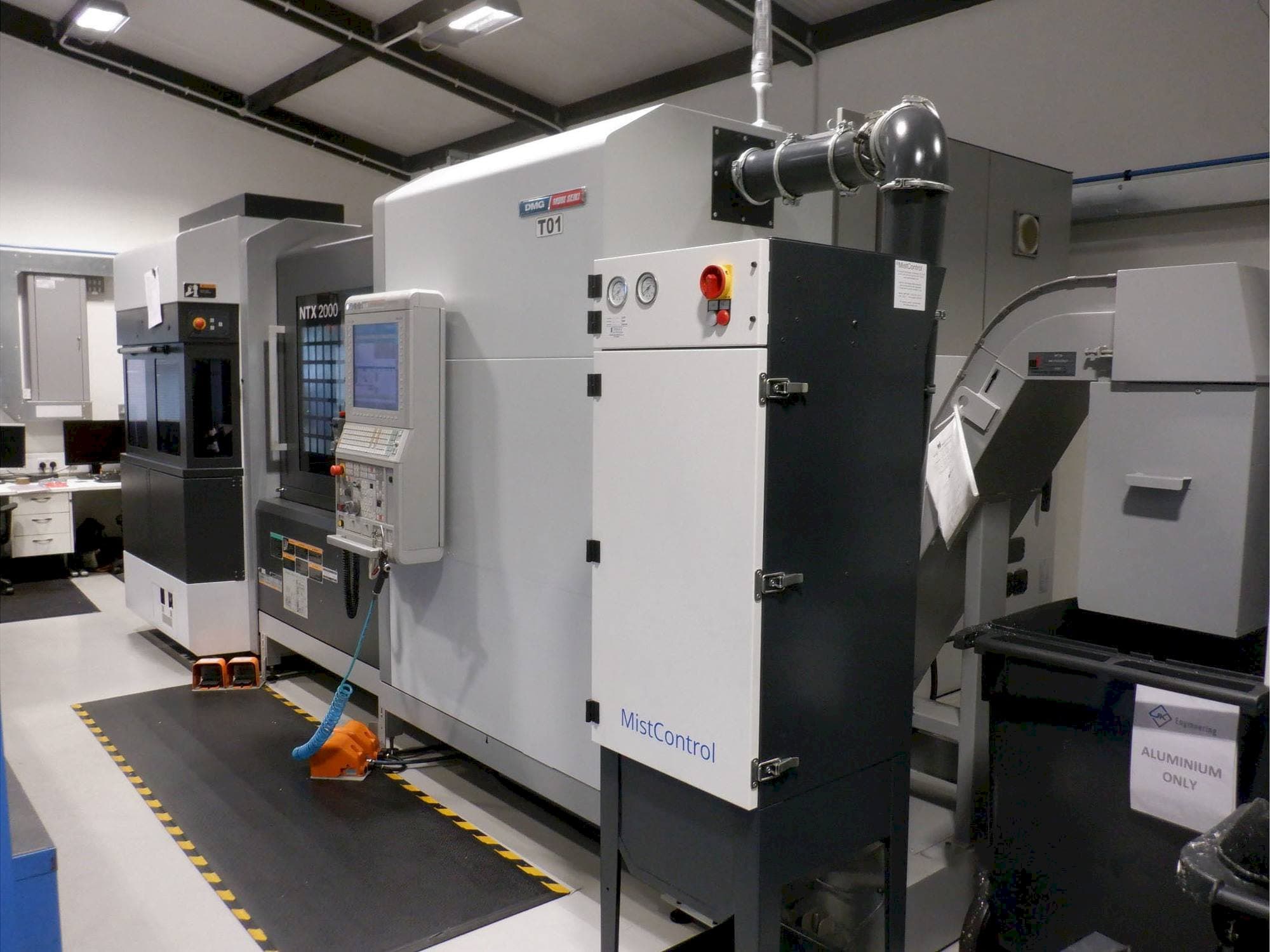 Front view of DMG MORI NTX 2000  machine