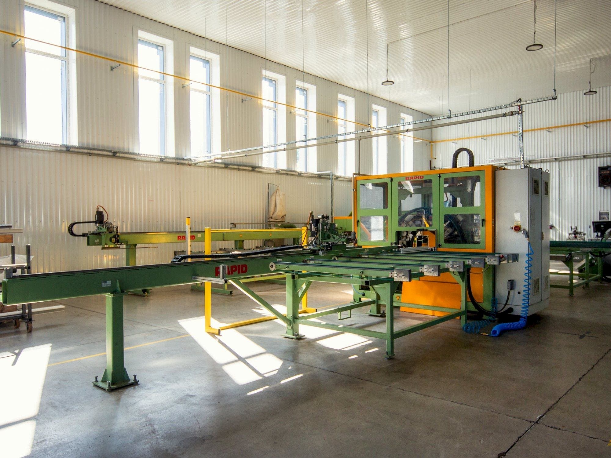 Front view of RAPID MFC EVOLUTION II machine