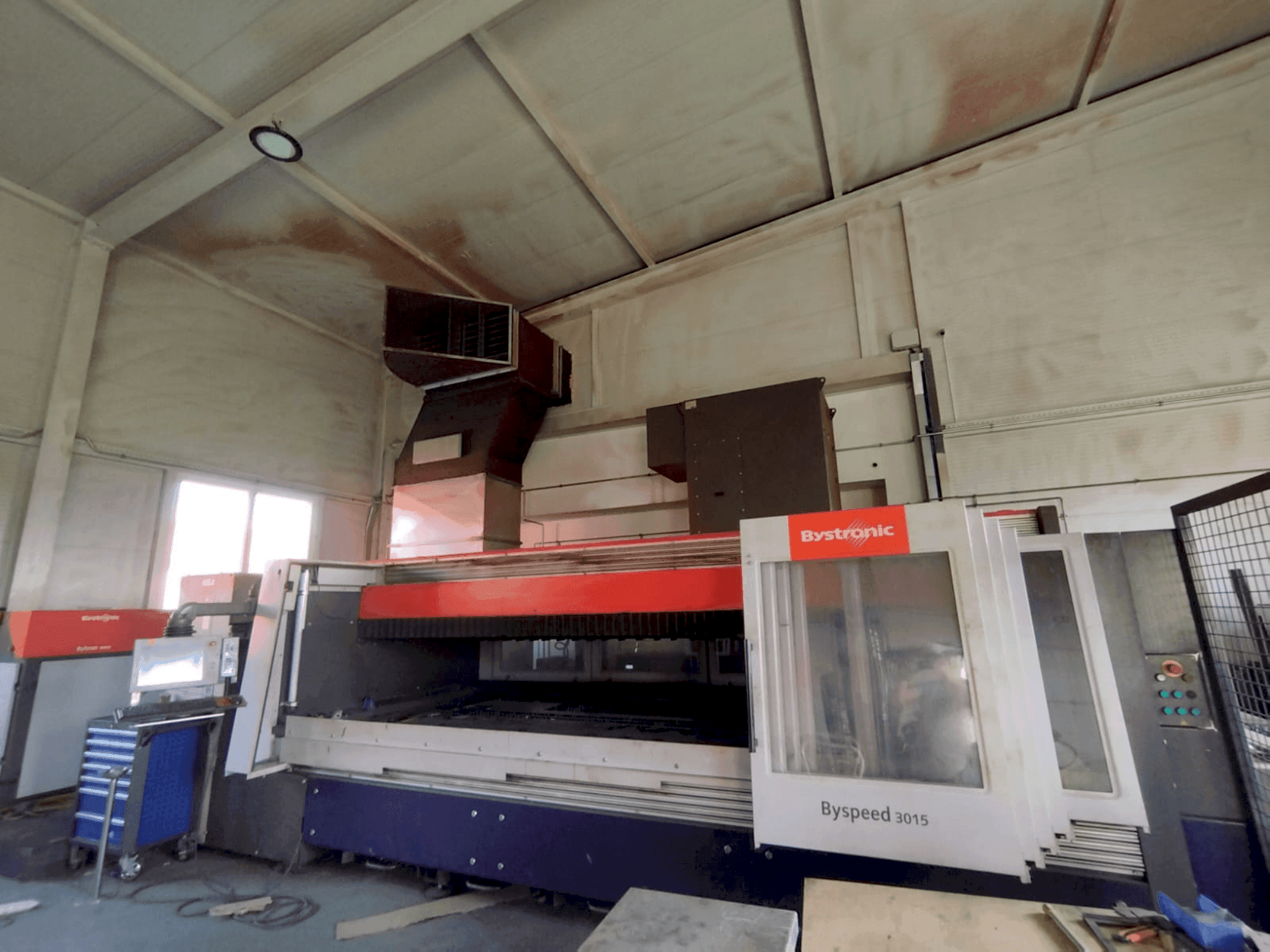 Front view of Bystronic BySpeed 3015  machine