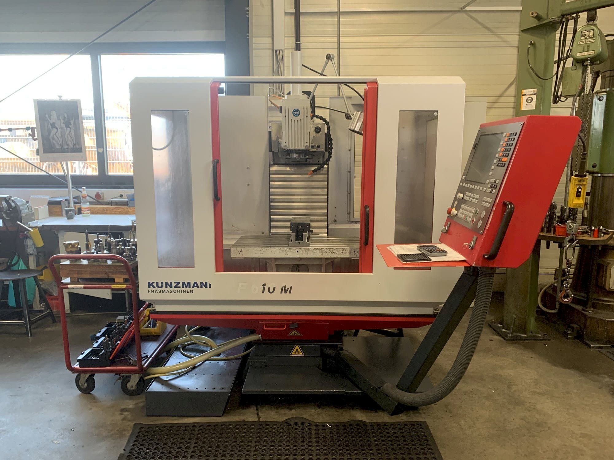 Front view of KUNZMANN WF 610 M machine