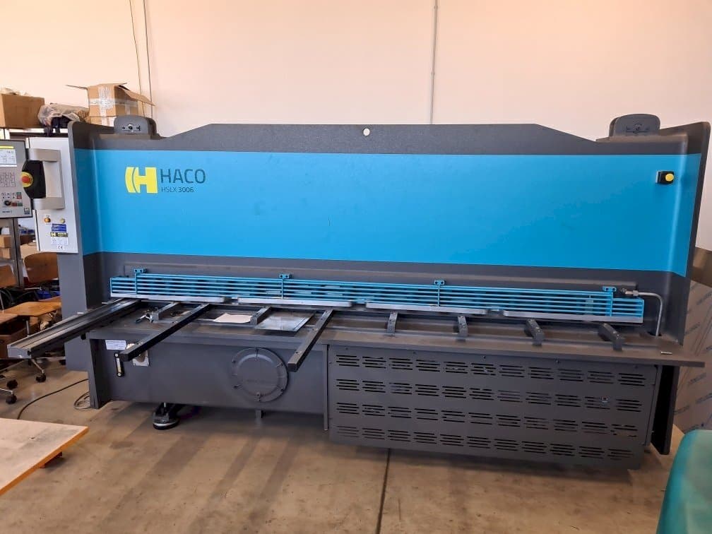 Front view of HACO HSLX 3006 machine