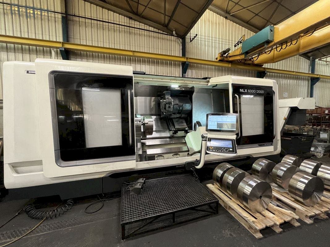 Left side view of DMG MORI NLX 6000 | 2000 machine