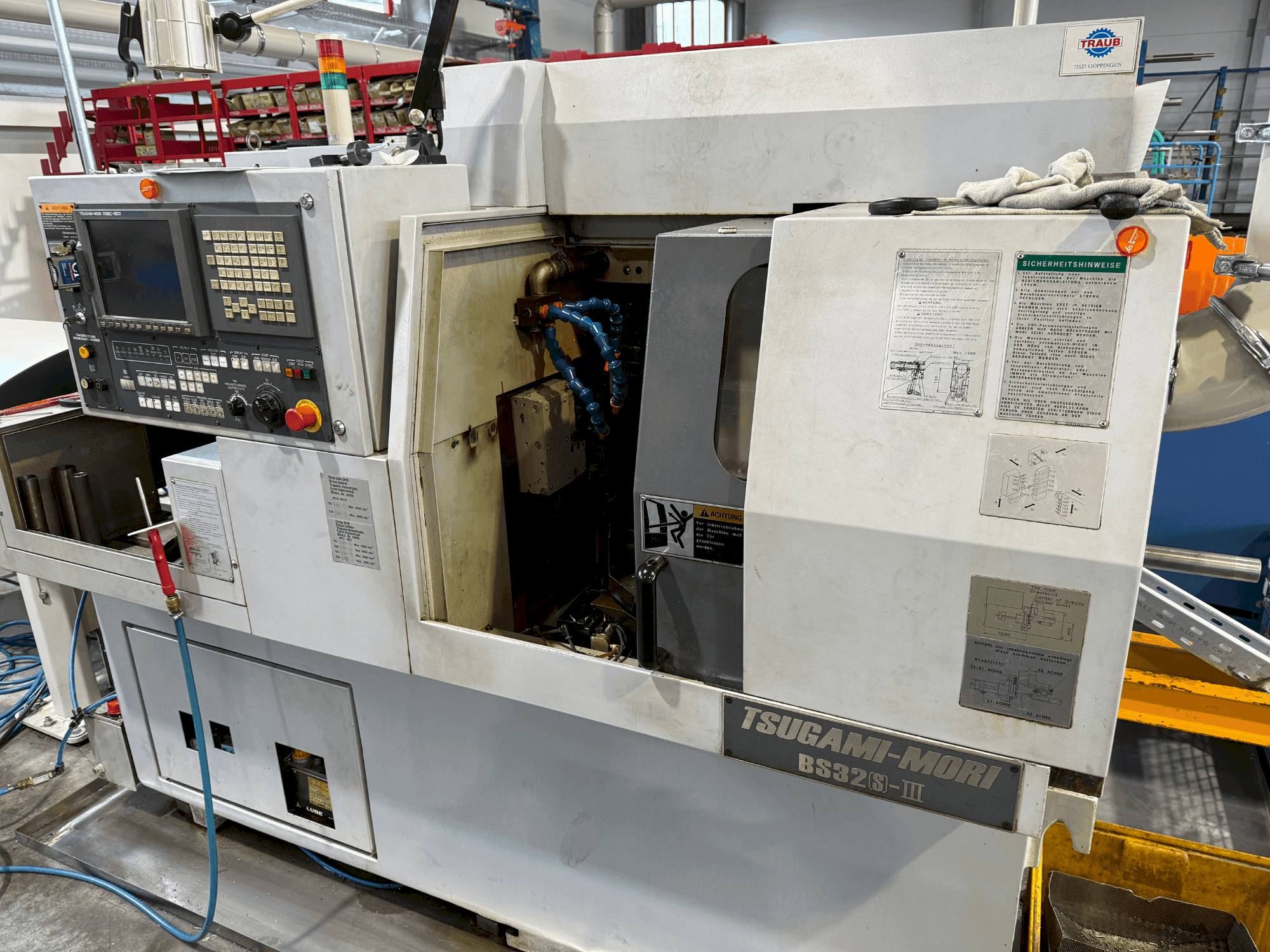 Front view of TSUGAMI Mori B32(S)-III  machine