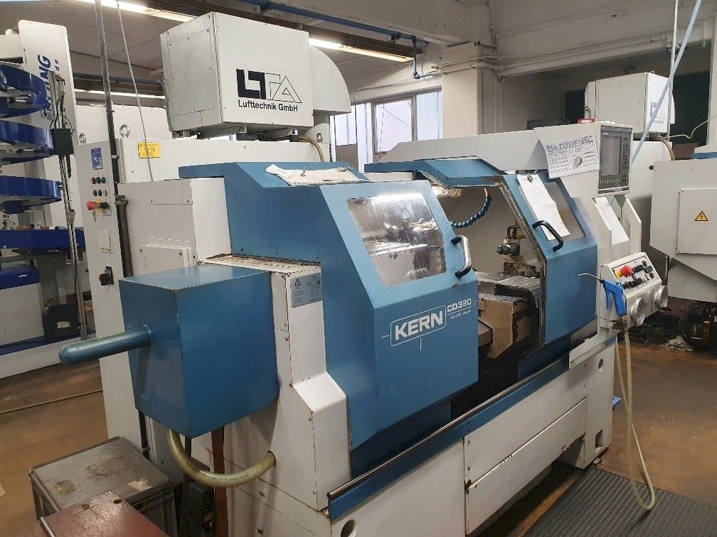 Left side view of DTM CD 320 machine