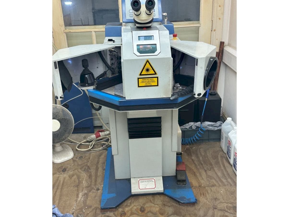 Front view of ALPHA LASER ALV 150 SM machine