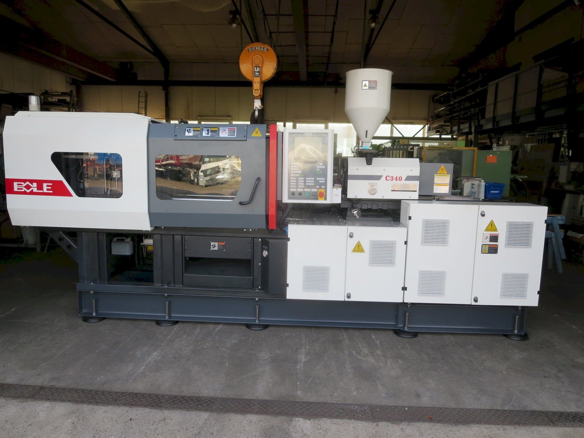 Front view of BOLE BL 100EKII - C340 machine