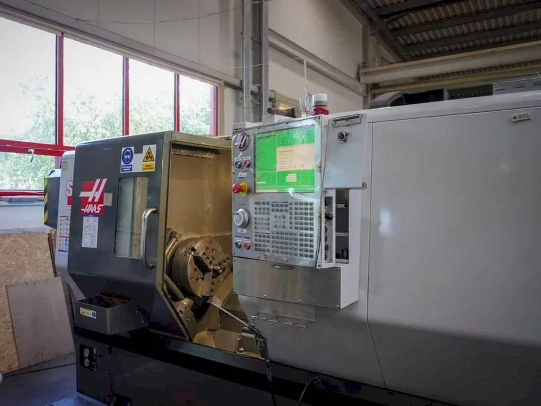 Front view of HAAS ST-30 machine