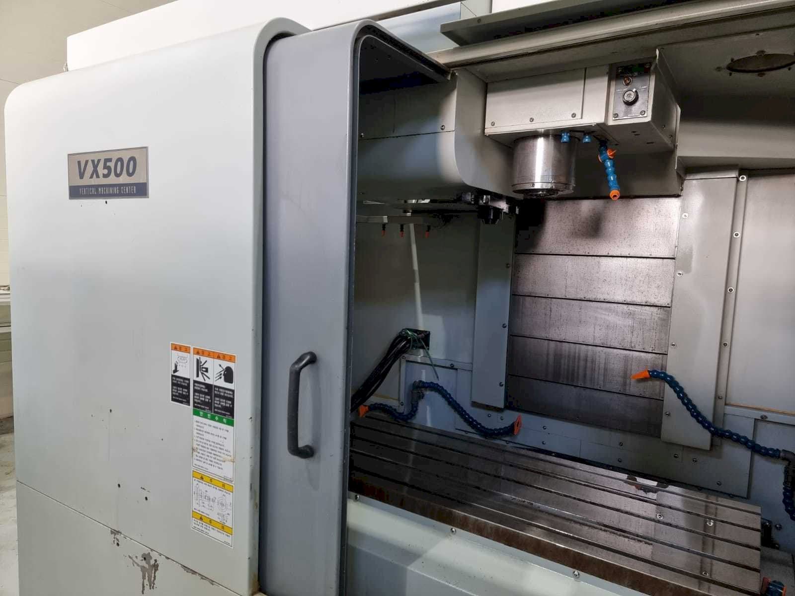 Front view of Hyundai Wia VX500  machine