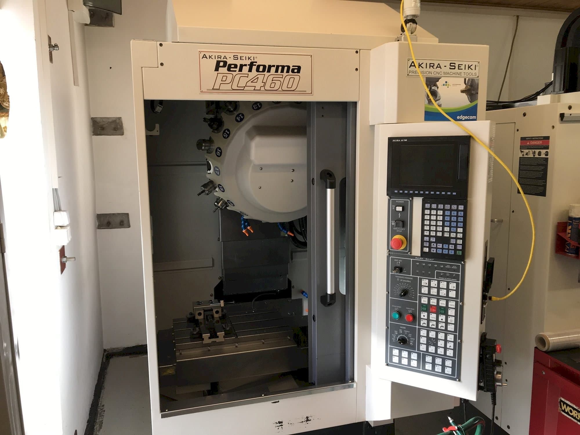 Front view of Akira Seiki PC 460  machine