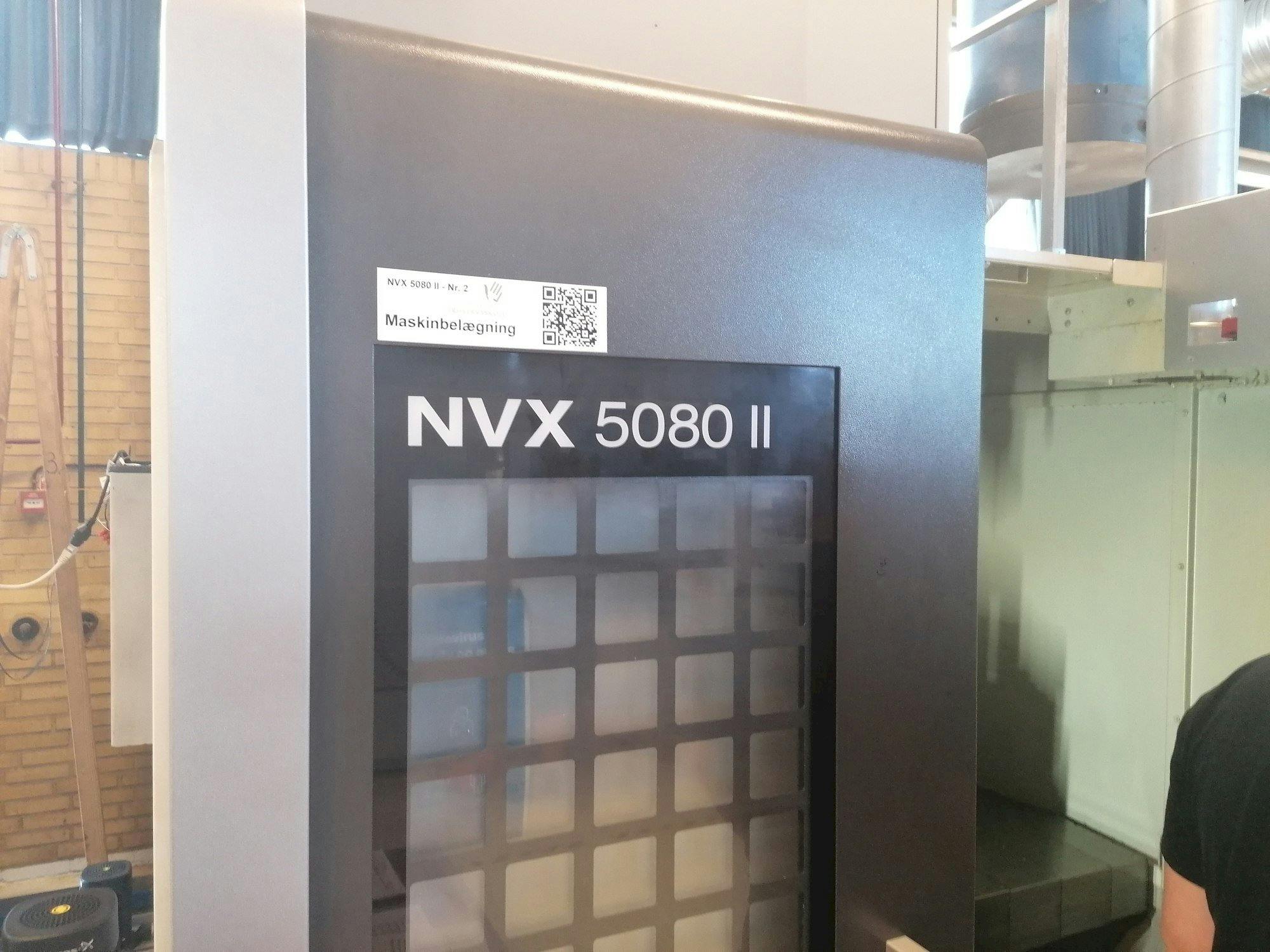 Left view of DMG MORI NVX 5080II  machine