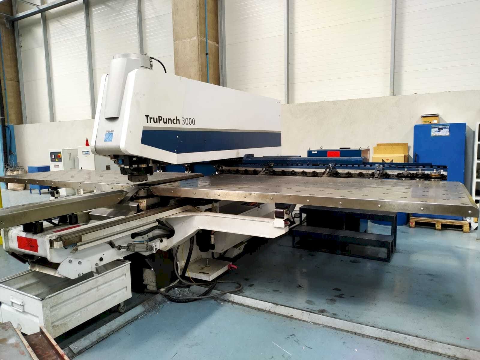 Front view of Trumpf TruPunch 3000 machine