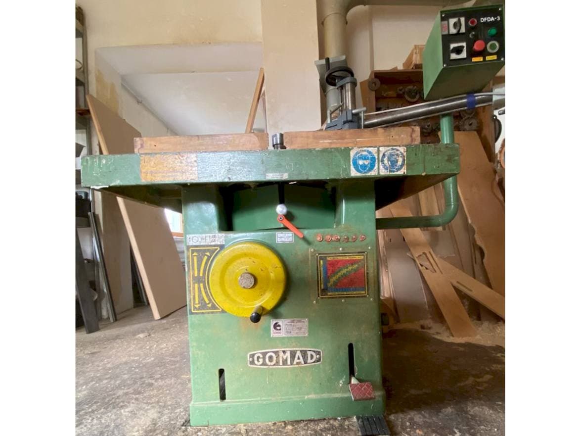 Front view of GOMAD DFDA-3 machine