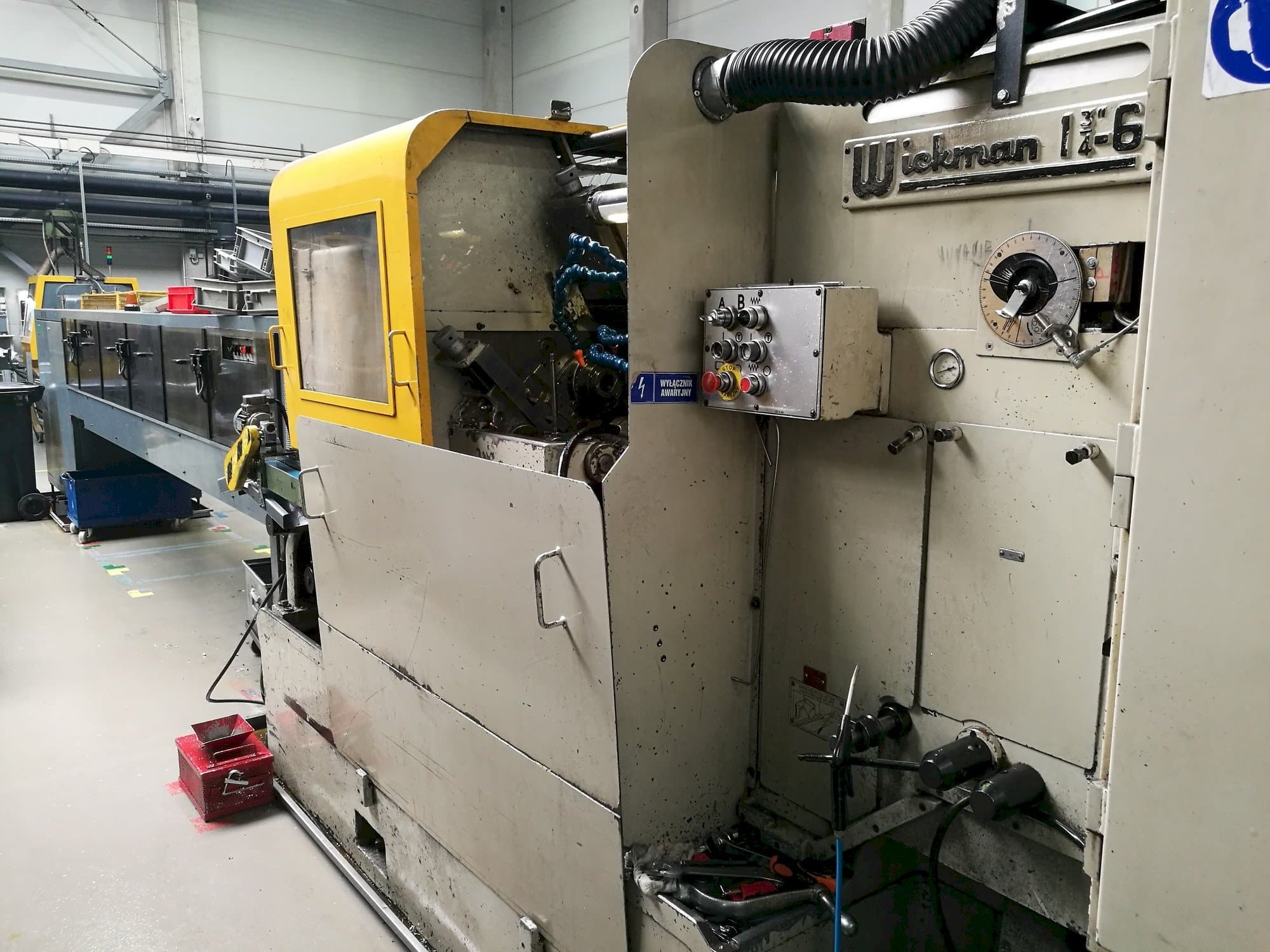 Front view of Wickman 1  3/4"-6  machine