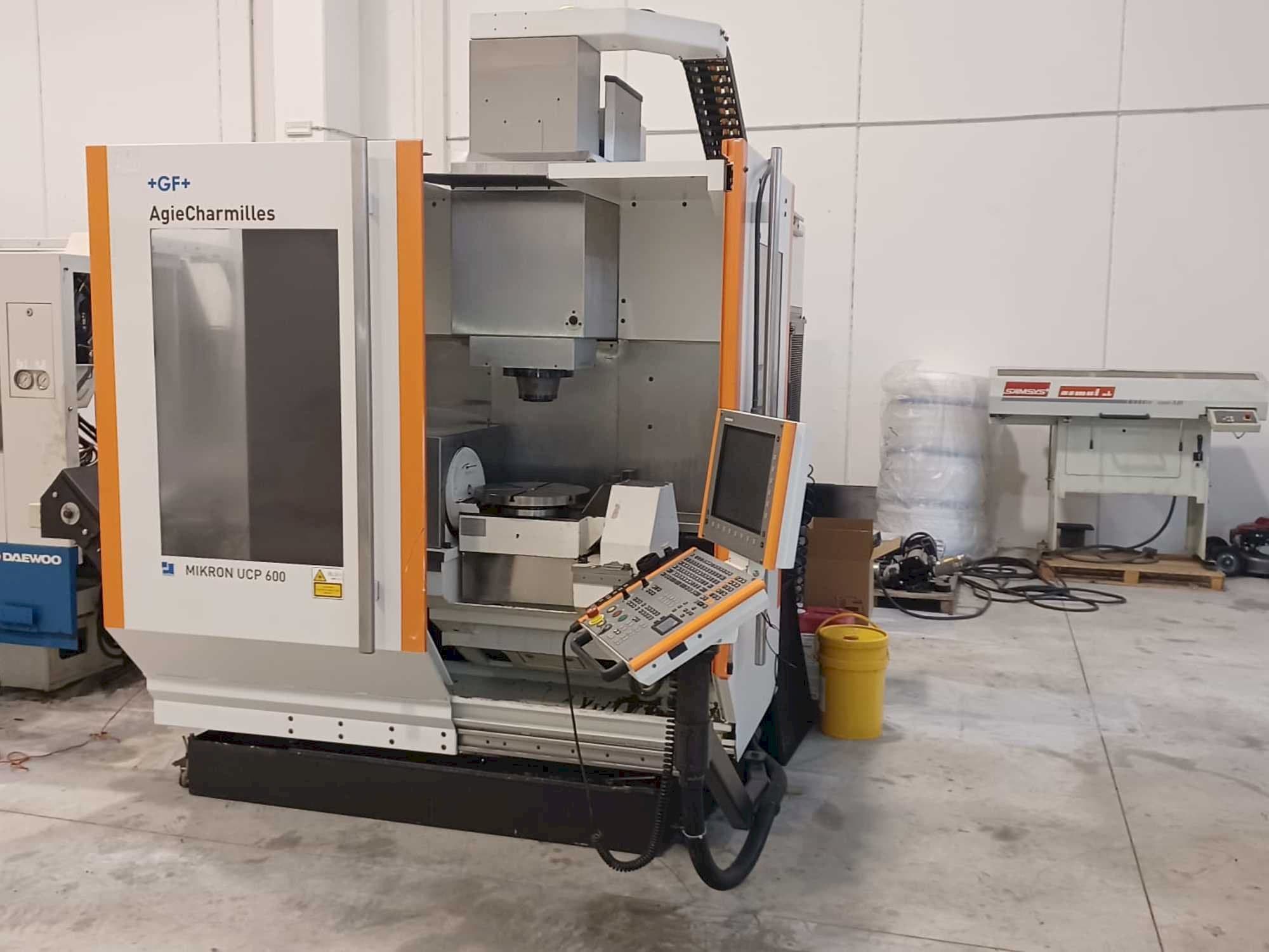 Front view of AgieCharmilles Mikron UCP 600  machine