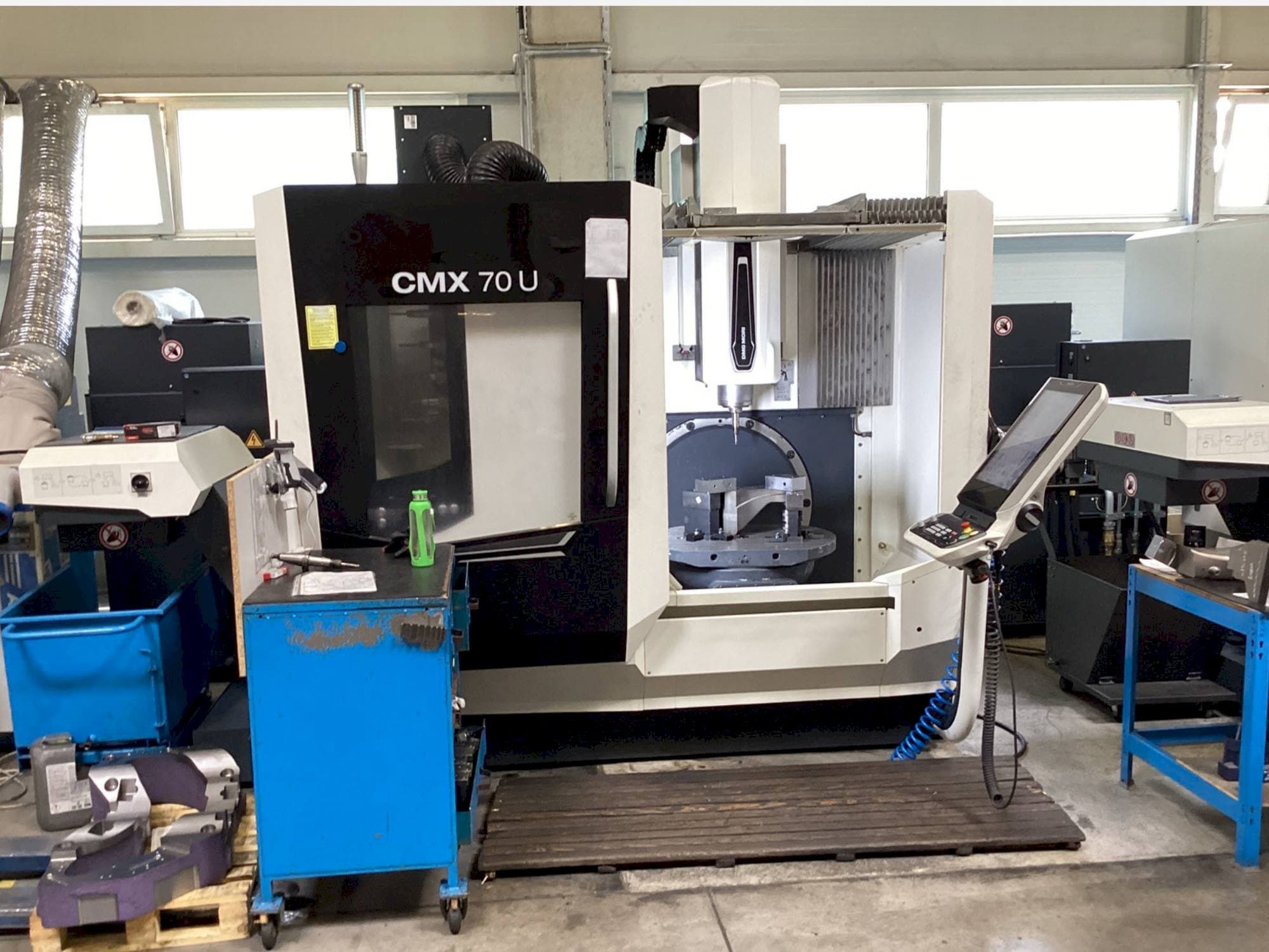 Front view of DMG MORI CMX 70U machine