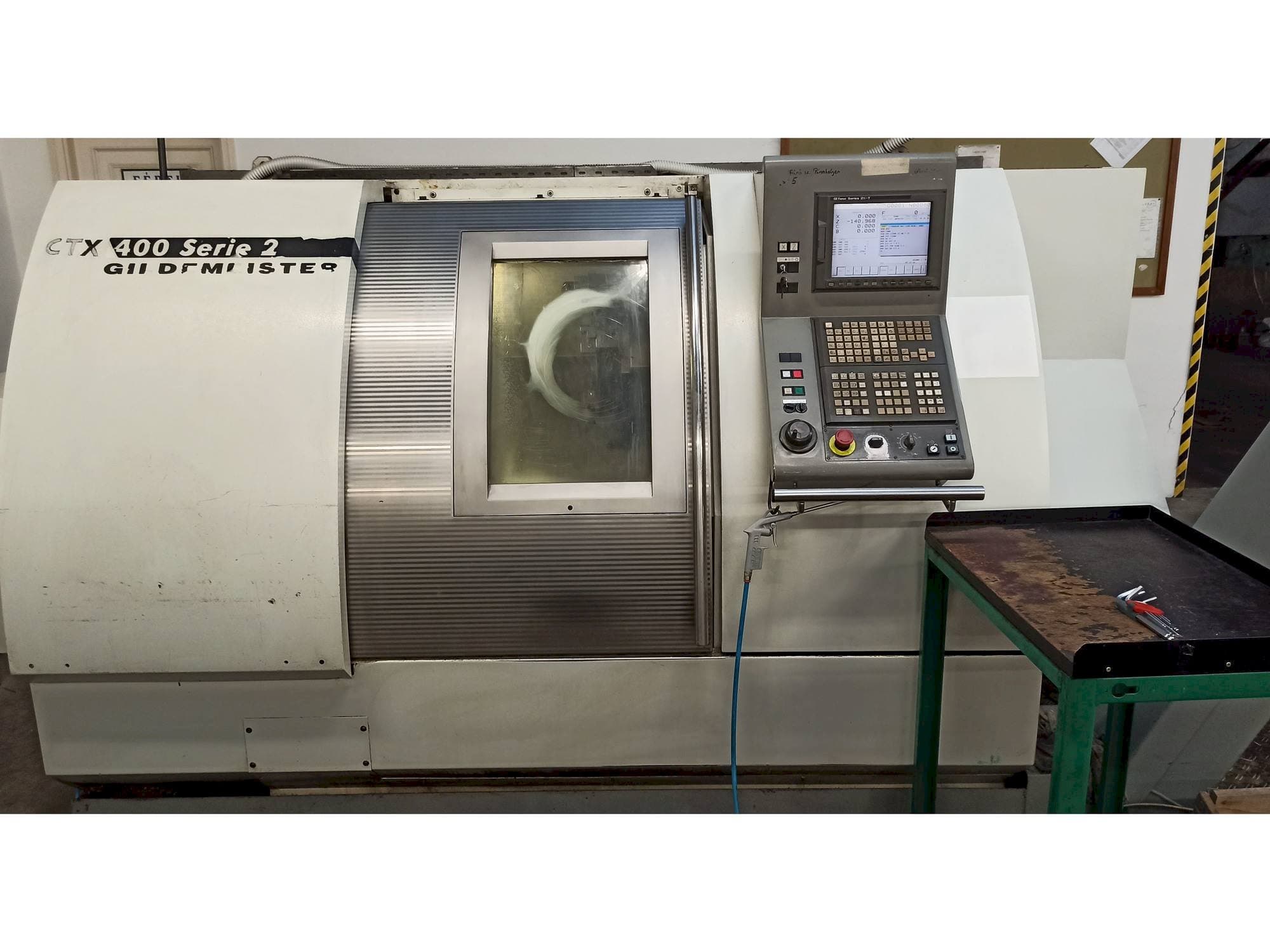 Front view of Gildemeister CTX 400 S2  machine