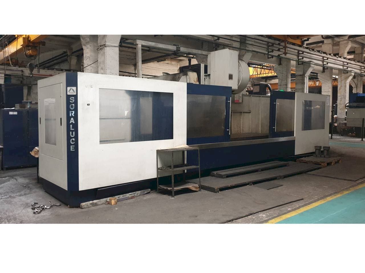 Front view of Soraluce TA 35 machine