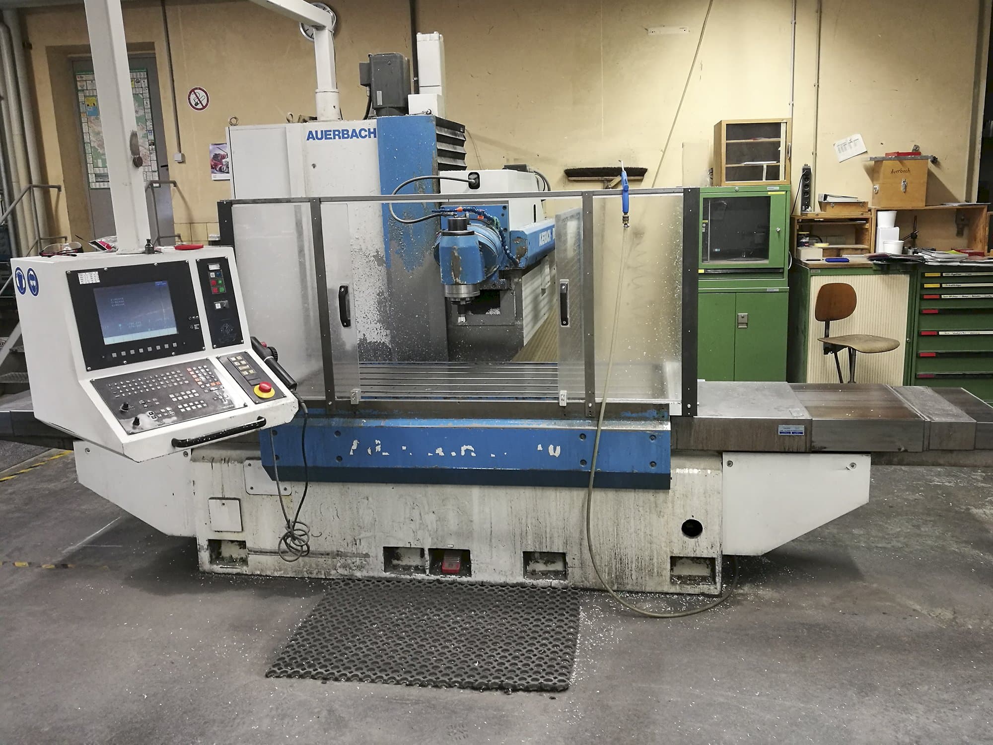 Front view of Auerbach FBE 1500 Machine